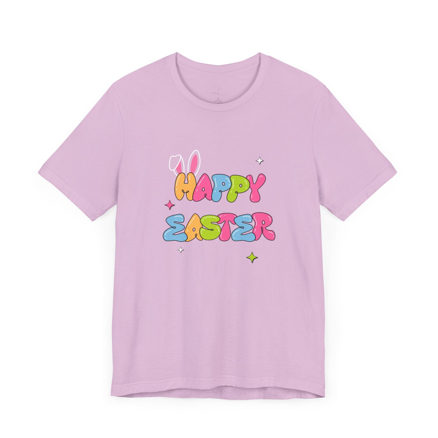 Happy Easter Unisex Tee, Colorful Easter T-shirt, Spring Celebration Shirt, Holiday Gift, Casual Wear, Easter Party Outfit