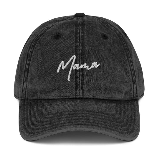 Mama Vintage Embroidered Cap – Classic & Stylish Hat for Moms, Mother's Day gift