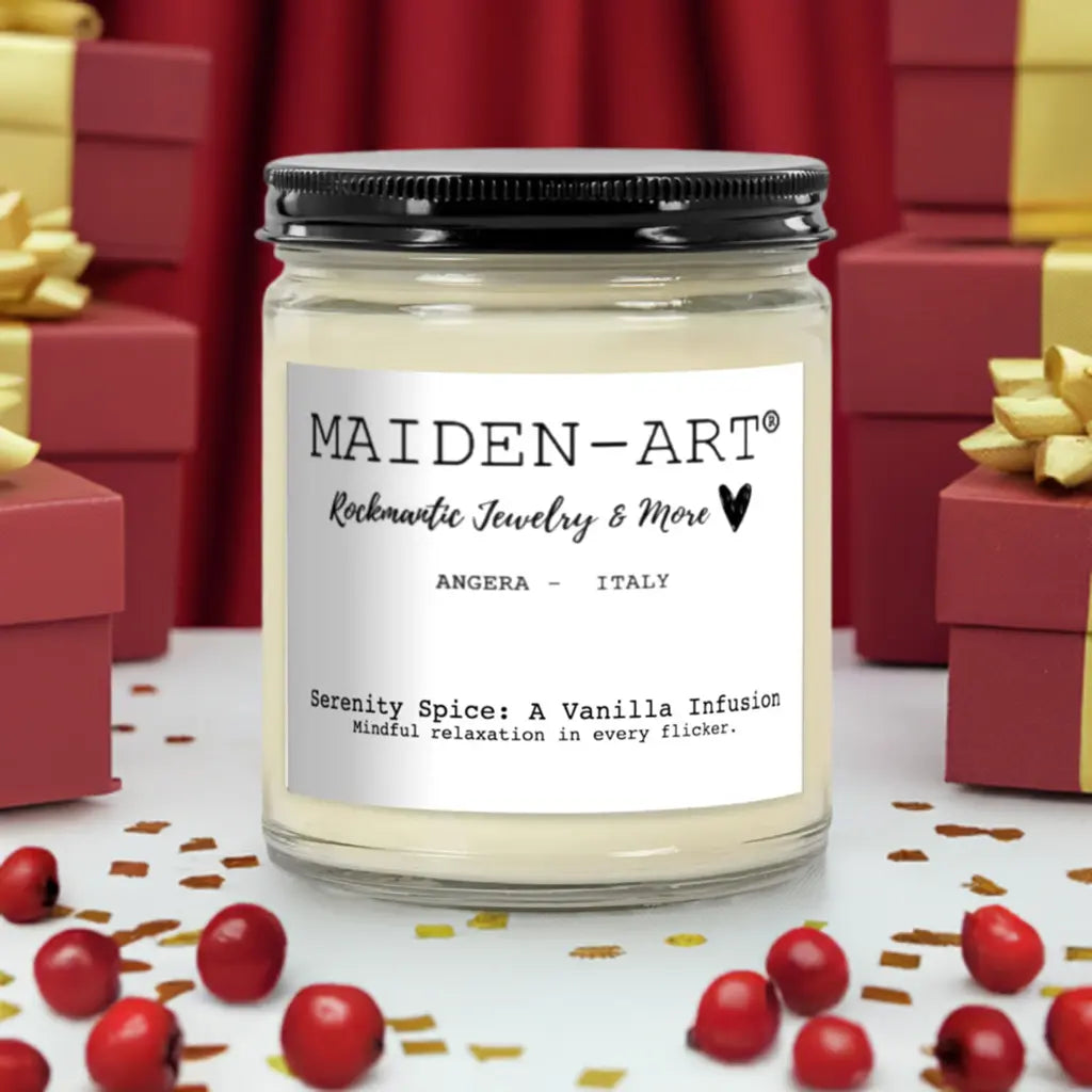 Light Up Your Mindfulness Journey with Serenity Spice Vanilla Aromatherapy Candle! 🕯️✨ #Meditation #SelfCare