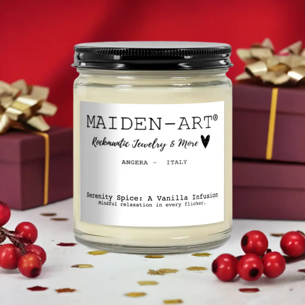 Light Up Your Mindfulness Journey with Serenity Spice Vanilla Aromatherapy Candle! 🕯️✨ #Meditation #SelfCare