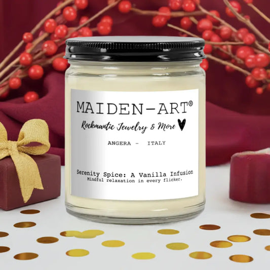 Light Up Your Mindfulness Journey with Serenity Spice Vanilla Aromatherapy Candle! 🕯️✨ #Meditation #SelfCare
